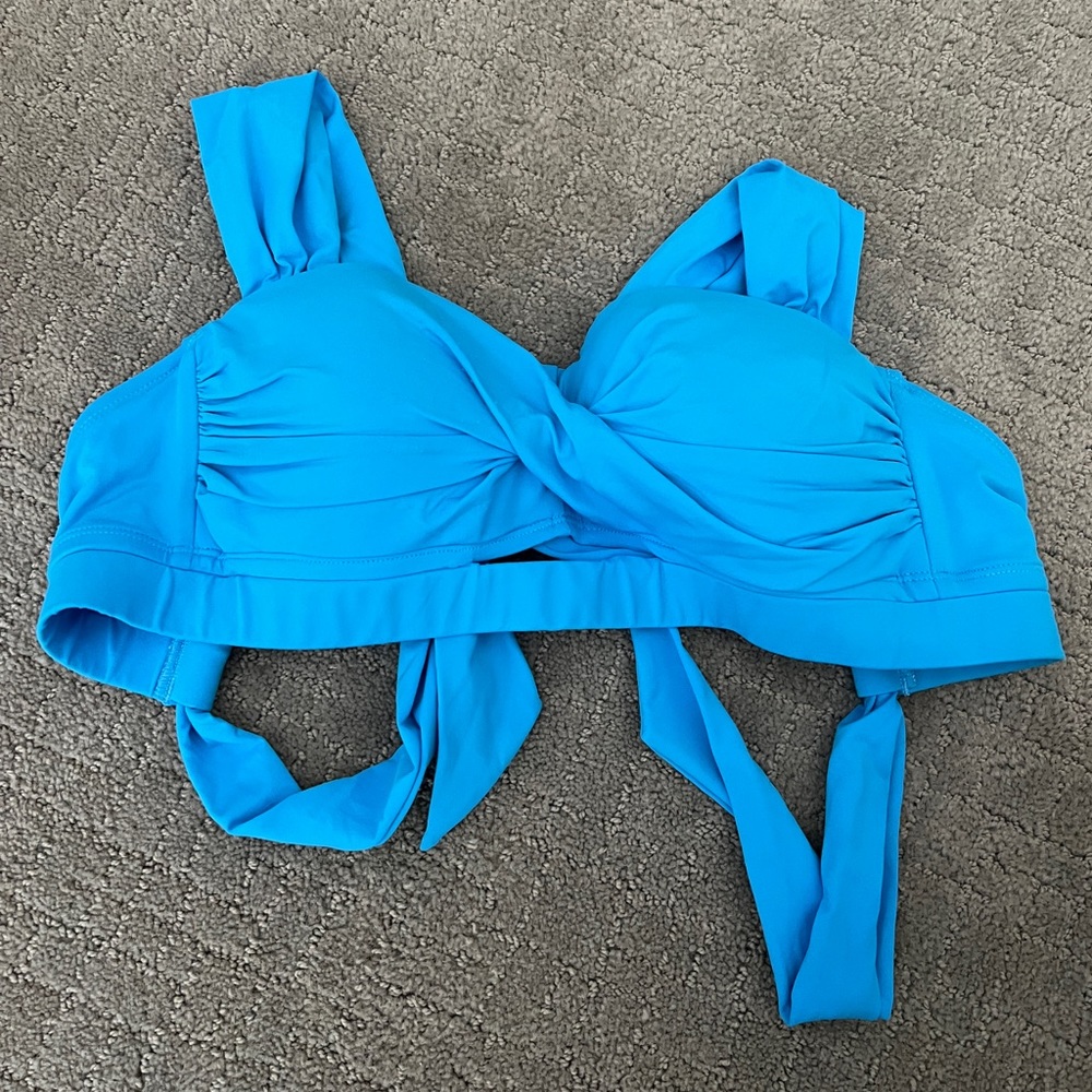 Blue bikini set